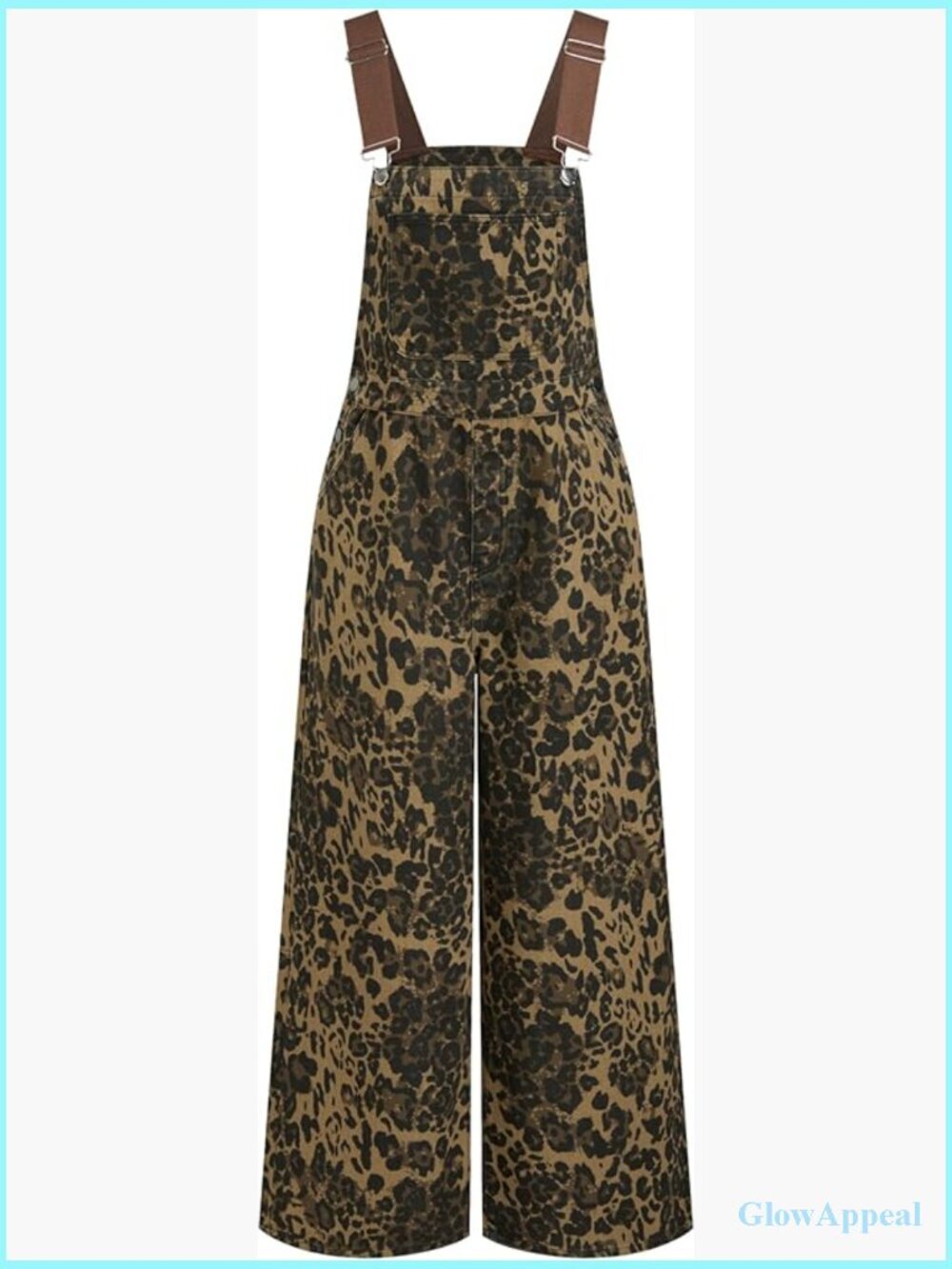 Women's Wide Leg Jumpsuit with Adjustable Waist and Pockets